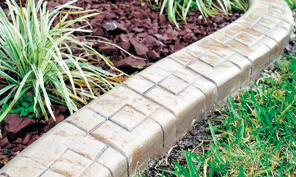 Product image for Rock Solid Curbs $200 off 150 ft. or more of curbing. 