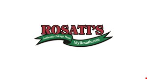 Product image for Rosati's Free 12" thin crust cheese pizza w/ any purchase of any 18" pizza. 