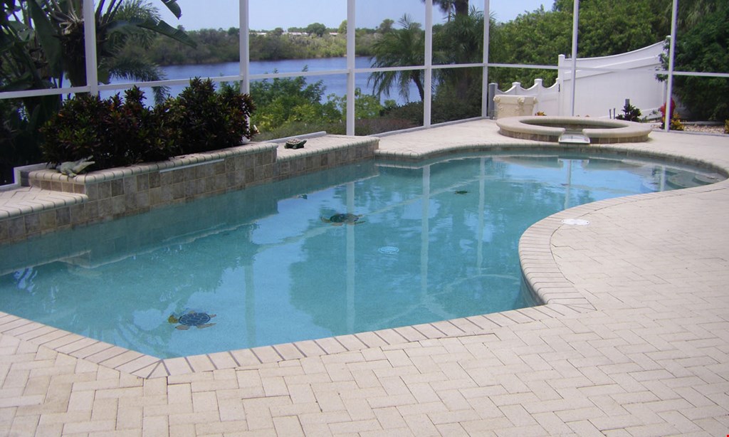 Product image for Apollo Pools $500 off any pool remodel or pavers.