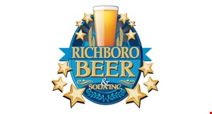 Product image for Richboro Beer & Soda Inc $6 off all purchases of $60 or more.