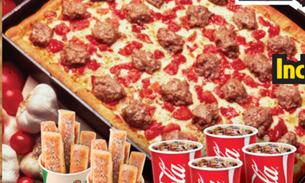 Product image for ROCKY ROCOCO PIZZA Big Game-Big Deal (2) Large, 1-Topping Pan-Style Pizzas and an Order of Party Sticks (28) 