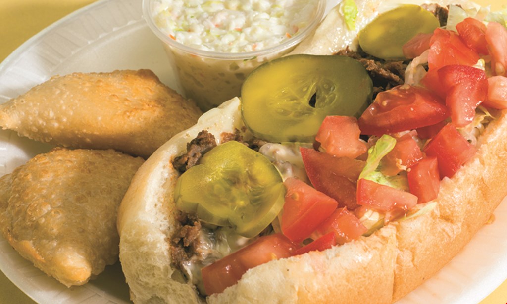 Product image for Main Street Restaurant FREE cheesesteak Buy 2 cheesesteak platters and receive a free cheesesteak.