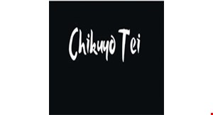 Product image for Chikuyo Tei $18 Off any purchase of $100 or more. 