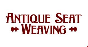 Product image for Antique Seat Weaving 10% OFF your total order plus free pick up & delivery in Kalamazoo and surrounding areas.