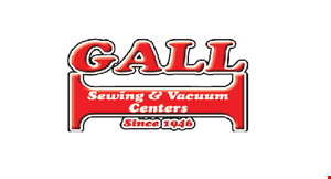 Gall Sewing & Vacuum Centers logo