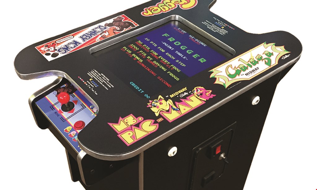 Product image for Game On! $1,295! Classic 80’s Arcade - 60 Games Included!