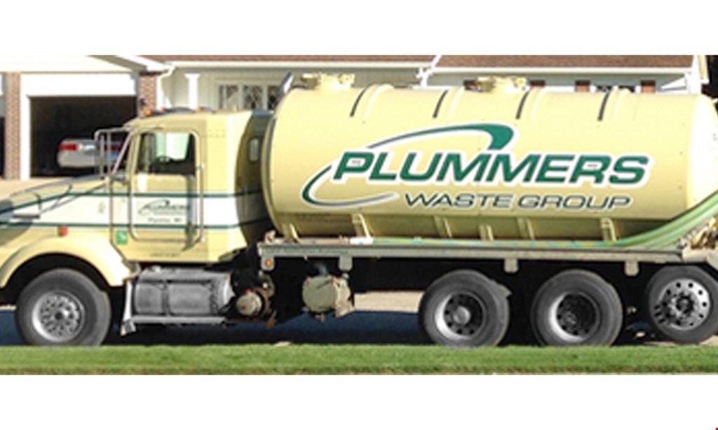 Product image for Plummers - Waste $20 Off Septic Cleaning.