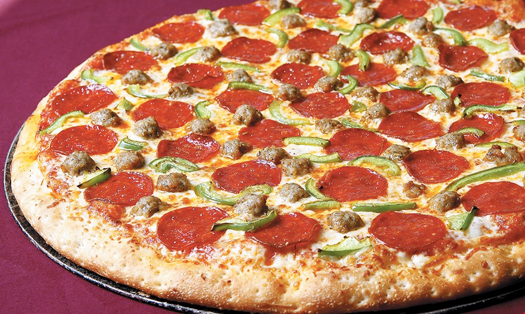 Product image for KENOOTZ PIZZA $14.99 PIZZA SETUPS Enough Crusts, Sauce, Cheese & Toppings to make Three 12” Pizzas. 