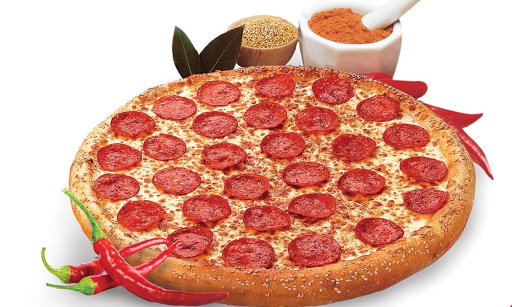 Product image for Hungry Howie's HOWIE'S EXPRESS $15.99 Lg.1-Topping Pizza & 16-Piece Howie Bread® with Dipping Sauce CODE: 25608.