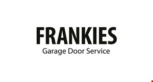 Product image for Frankie's Garage Door Service $49 Tune-Up & Safety Check Special Multi Point Inspection· tighten & replace bad nuts & bolts· adjust tracks· fully lubricate door & opener· adjust the opener.