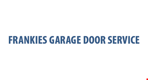 Product image for Frankie's Garage Door Service $57 Tune-Up & Safety Check Special Multi Point Inspection · tighten & replace bad nuts & bolts · adjust tracks · fully lubricate door & opener · adjust the opener. 