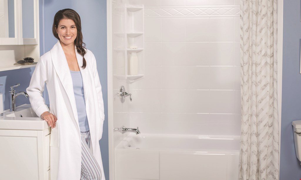 Product image for Bath Fitter SAVE 10% up to $500 OFF PLUS Choose 1 of 3 Upgrades. 