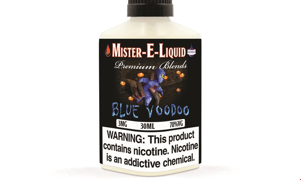 Product image for Mister-E's 50% off any starter kit with purchase of e-liquid. 