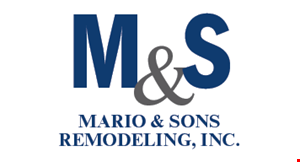 Product image for Mario & Sons Remodeling, Inc. 20% Off Your Next Project with a signed contract. 