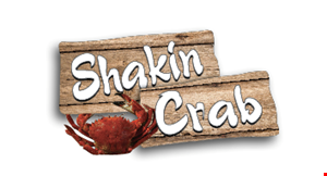 Product image for Shakin Crab $5 OFF any purchase of $35 or more. 