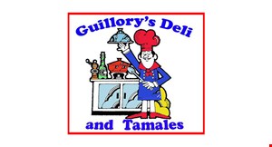 Guillory's Deli and Tamales logo