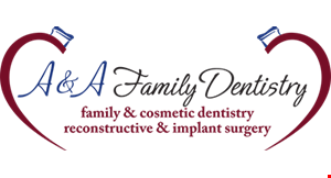 Product image for A & A Family Dentistry FREE Implantand Denture Consultation