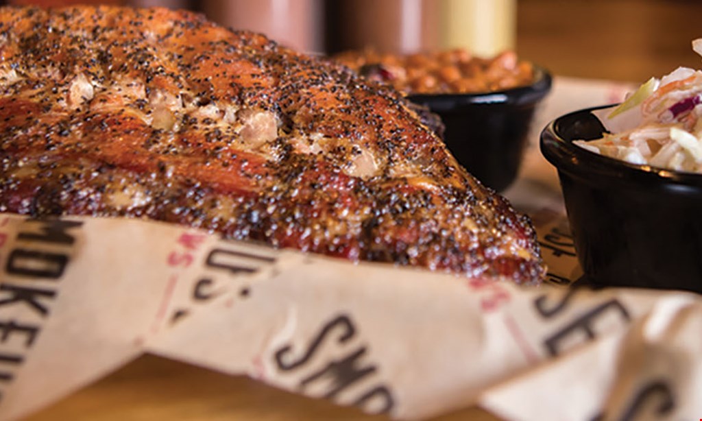 Product image for Smokehouse BBQ and Brews $2 off any sandwich, entree, or platter. 