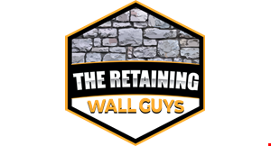 Product image for The Retaining Wall Guys $500 off any project of $5,000 or more. 