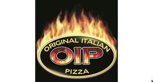 Product image for Original Italian Pizza $39.99 double deal large pizza & double order of wings. 