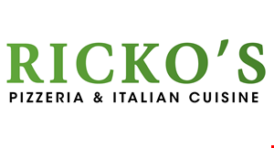 Ricko's Pizzeria & Italian Cuisine logo