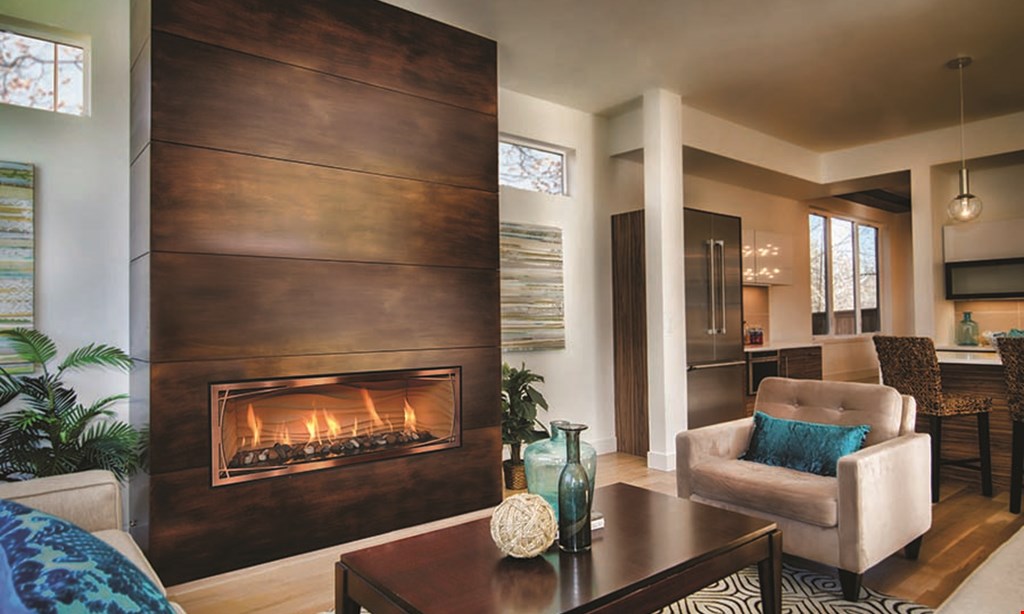 Product image for American Eagle $400 OFF any gas fireplace, insert or stove installed.