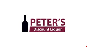 Product image for PETER'S Discount Liquor $5 OFF any purchase of $50 or more. 