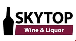 Product image for Skytop Wine & Liquor $3 Off any purchase of $30 or more. 