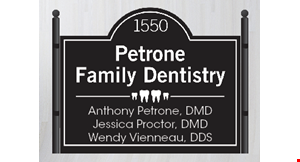 Product image for Petrone Family Dentistry New Patient Special! $50 Comprehensive Exam, X-rays & Consultation. $250 VALUE.