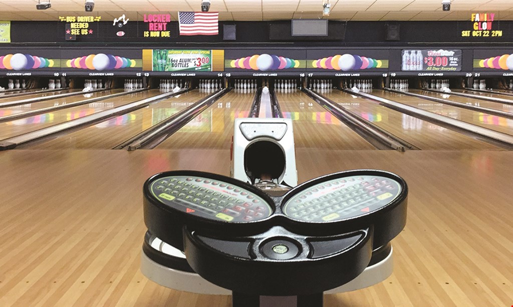 Product image for Clearview Lanes FREEgame of bowling1 per person. 