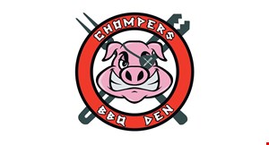 Chompers BBQ Den logo