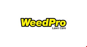 Product image for Weed Pro $14.95 for first service up to 3,000 sq. ft.