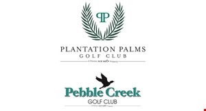 Product image for Plantation Palms Golf Club 50% OFF entrée buy 1 entree and 2 beverages, get 1 entree free. 