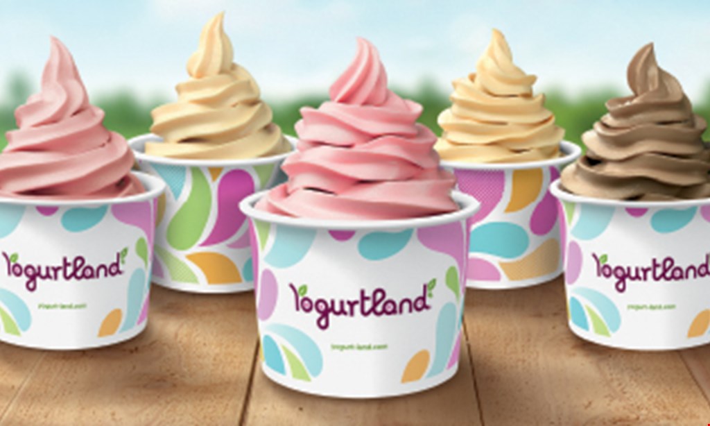 Product image for Yogurtland Baldwin Hills $1 OFF Minimum $4 purchase 