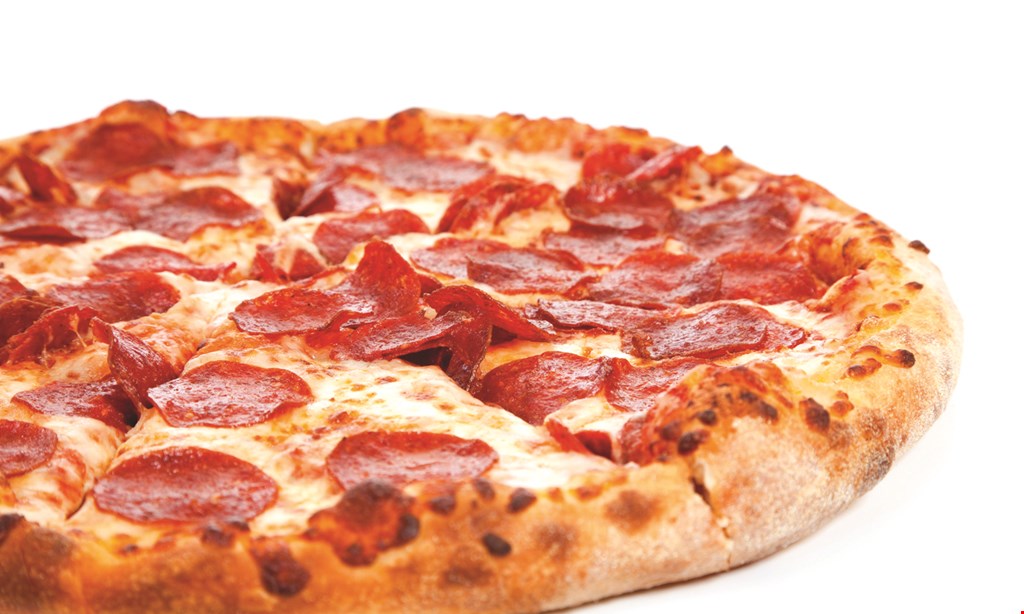 Product image for Domino's Pizza $7.99 + tax each gluten-free crust with up to 3 toppings. $7.99 + tax each large pizzas with up to 3 toppings hand tossed, Brooklyn & thin crust. $7.99 + tax each medium handmade pan pizza with up to 3 toppings.
