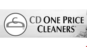 CD One Price Cleaners logo