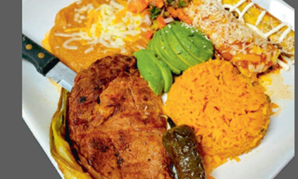 Product image for Plaza Mexico Restaurant Bar & Grill $5 off any bill of $35 or more.