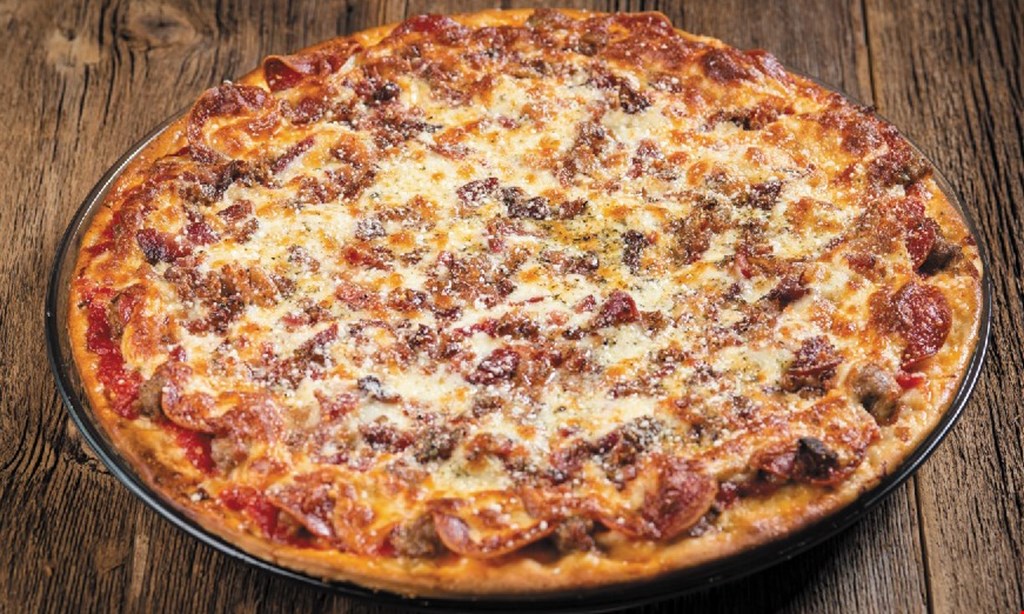 Product image for Rosati's Pizza PIZZA AND WINGS $14.99 12" 1 Topping Thin Crust Pizza & 6 Wings