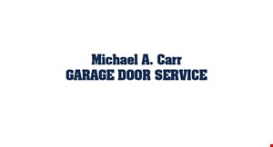 Michael A Carr Garage Door Services logo