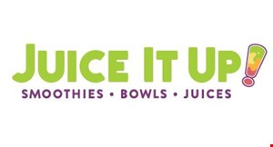 Product image for JUICE IT UP! 1/2 off Classic Smoothie. Buy one classic smoothie, get one of equal or lesser value 1/2 off.