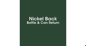 Nickel Back Bottle & Can Return logo