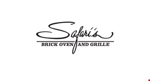 Safari's Brick Oven And Grille logo