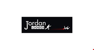Product image for Jordan Lanes $10 OFF kids bowling party.