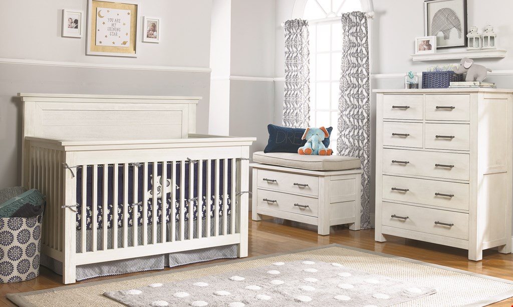 Product image for Children'S Fair Chattanooga $50 OFF Regularly priced Crib or Bunkbed *Excludes Babyletto, Davinci Baby, Delta, Winston & Abigail. 