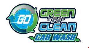 Green 'N' Clean Car Wash logo