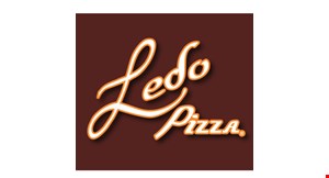 Product image for Ledo Pizza -Leisure World $10 For $20 Worth Of Pizza, Subs & More (Also Valid On Take-Out W/Min. Purchase Of $30)