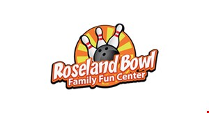 Product image for Roseland Bowl Family Fun Center FAMILY FUN PACK 1-1-1 PACKAGE $18 per person Includes 1 Game Of Bowling W/Shoe Rental, 1 Laser Tag Ticket & 1 Bumper Car Ticket.
