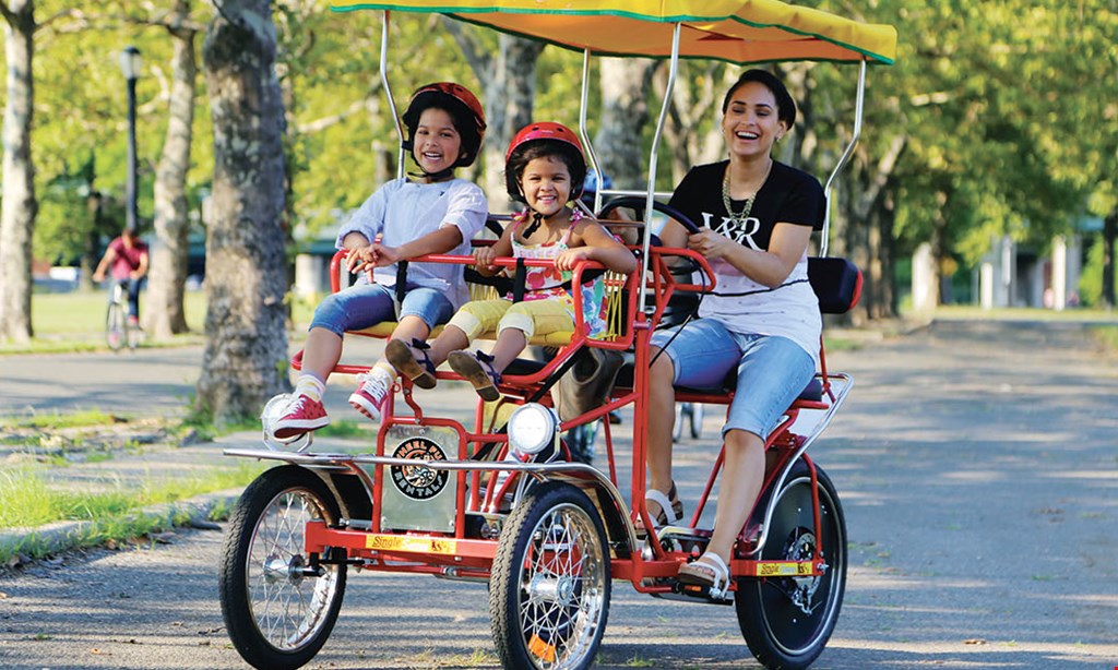 Product image for Wheel Fun Rentals 20% OFF one hour rental.