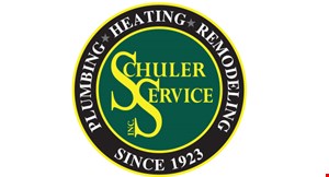 Product image for Schuler Service $25 Off Any Plumbing Service.