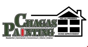 Product image for Chagas Painting & Home Improvement 25% OFF on any painting job. 